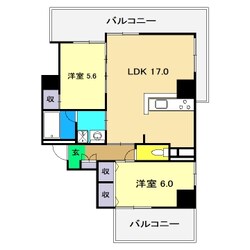 ロイヤルコートSEIの物件間取画像